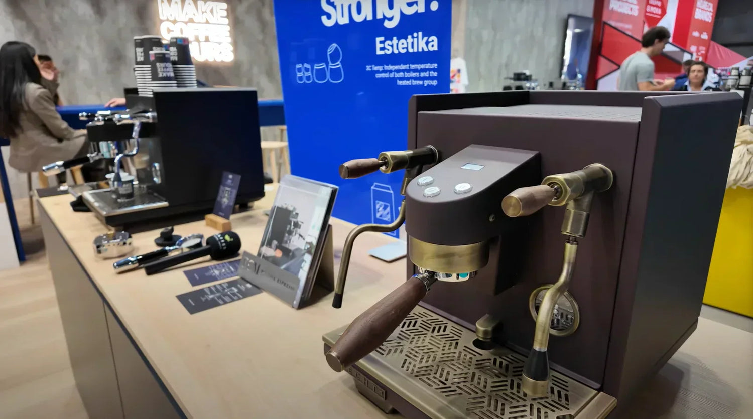 Neue ECM Estetika - Neuer Dualboiler mit Volumetrik