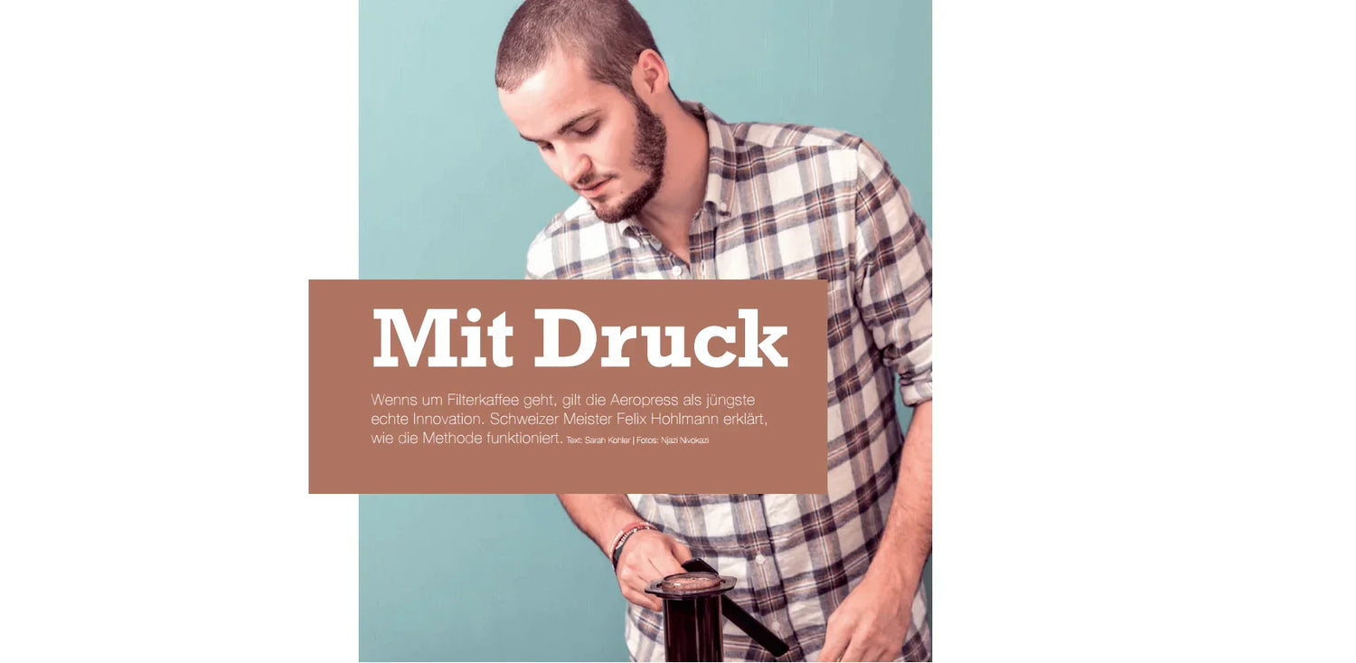 Aeropress mit Salz & Pfeffer & Felix Hohlmann