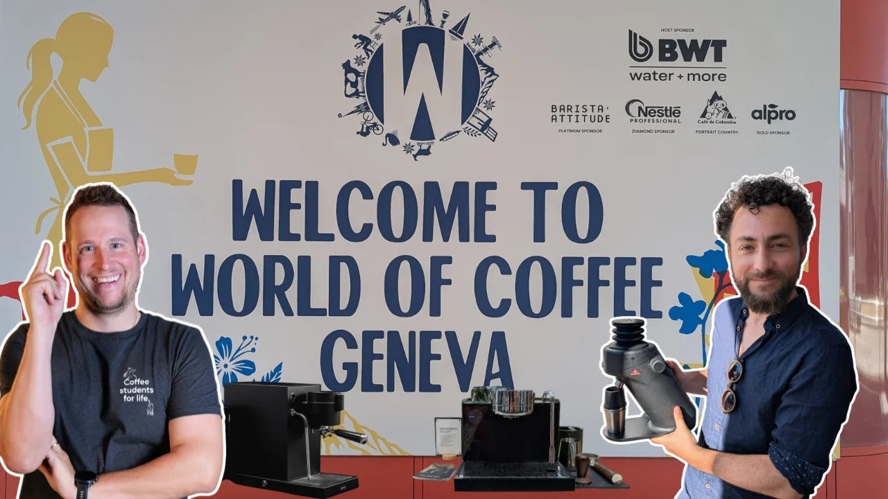 World of Coffee 2025 in Genf: Neue Espressomaschinen und Mühlen für Zuhause