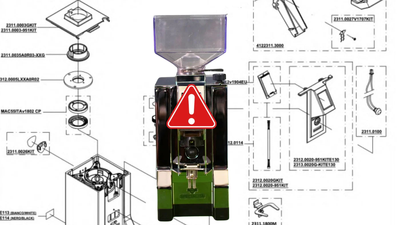 Eureka Mignon Specialità Touchdisplay-Problem