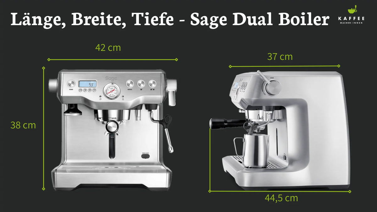 Sage Dual Boiler im Test: der günstigste Dualboiler