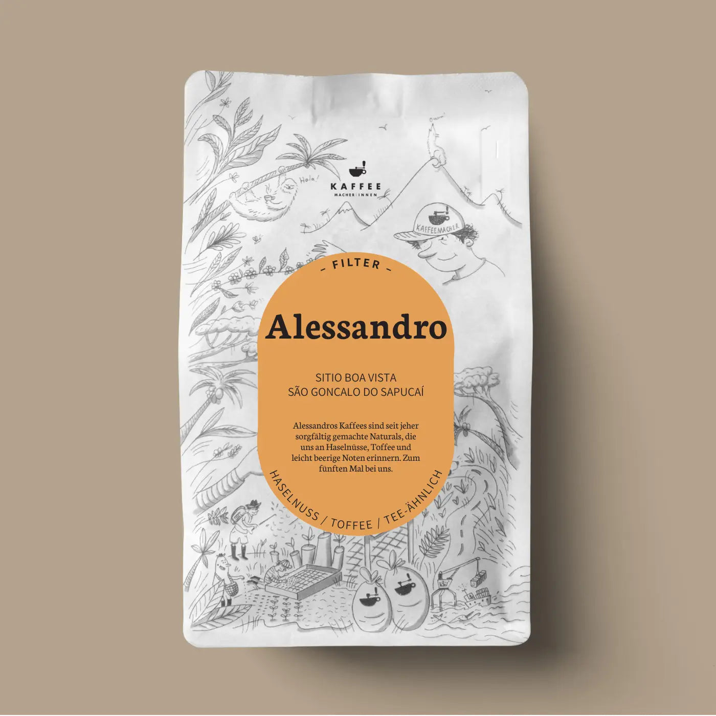 Alessandro, Filterkaffee aus Brasilien