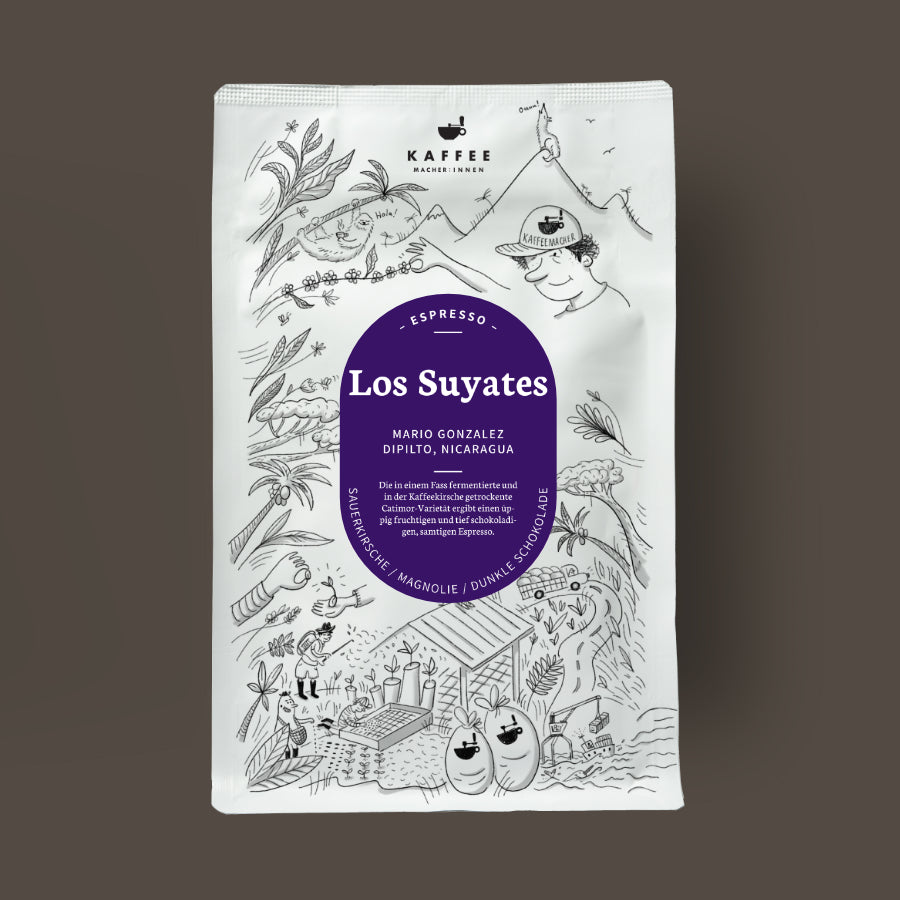 Los Suyates, Espresso aus Nicaragua