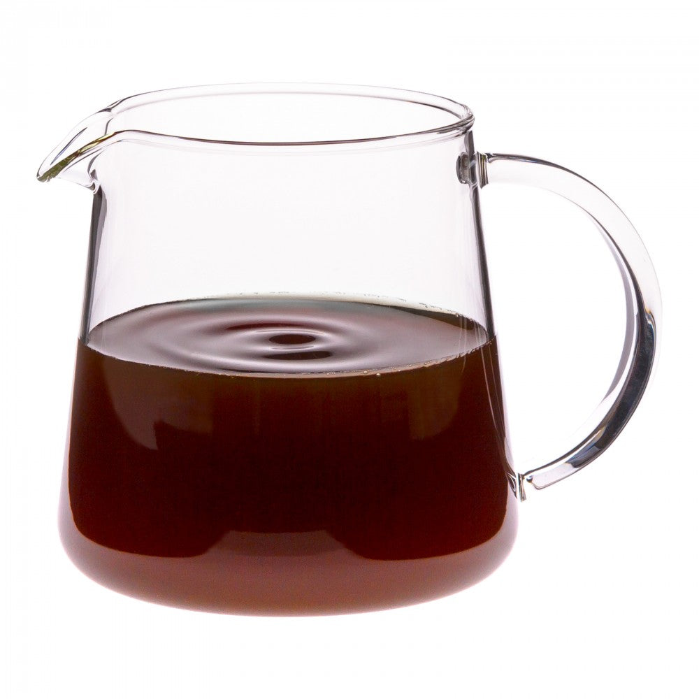 Glaskanne mit Kaffee